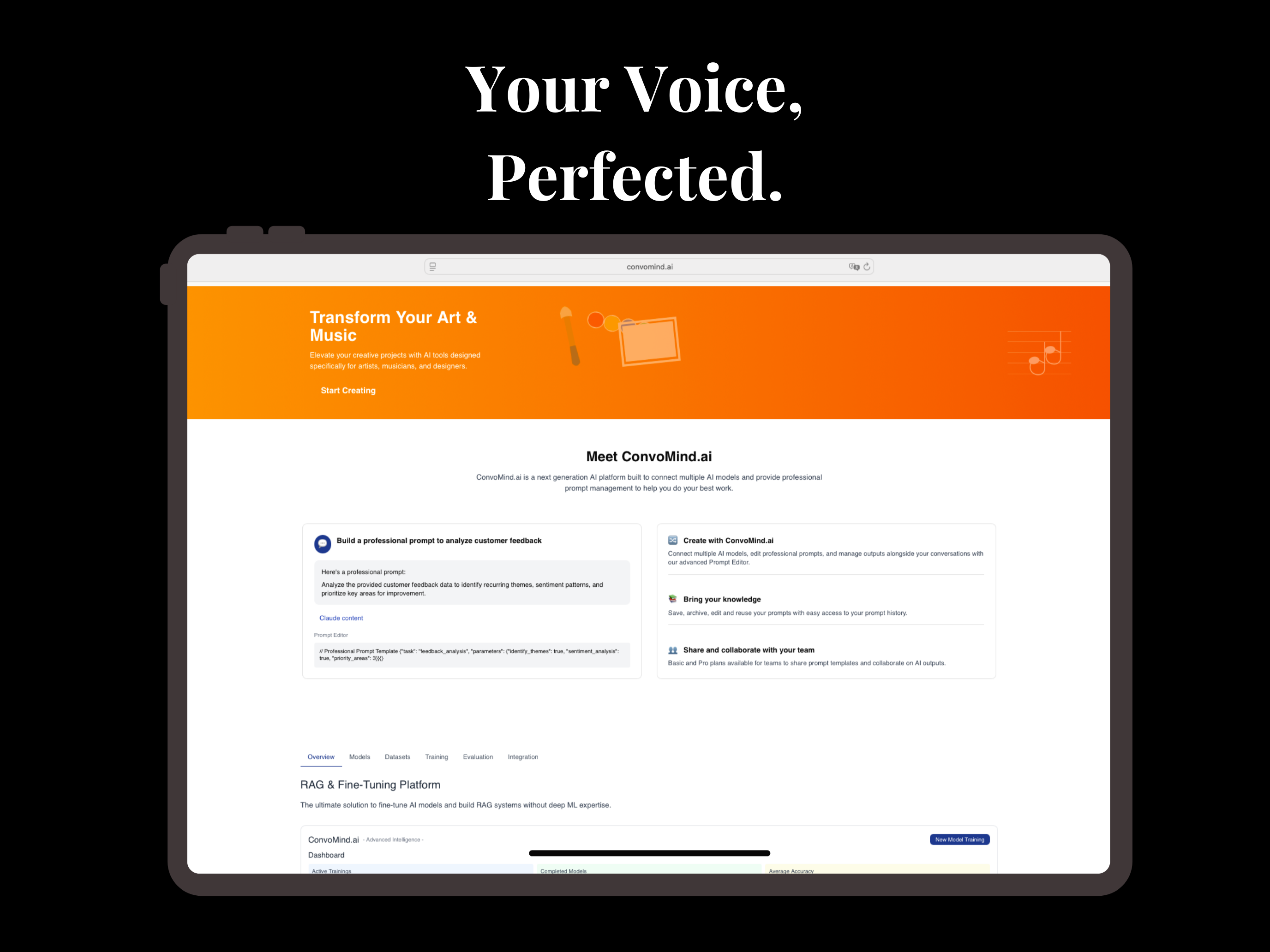 ConvoMind: AI Work Platform
