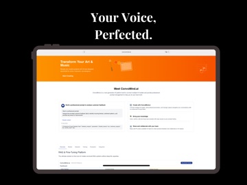 ConvoMind: AI Work Platform iPad screenshot