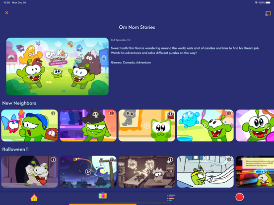 Toon Goggles Cartoons for Kids iPad screenshot 5 - Entertainment app