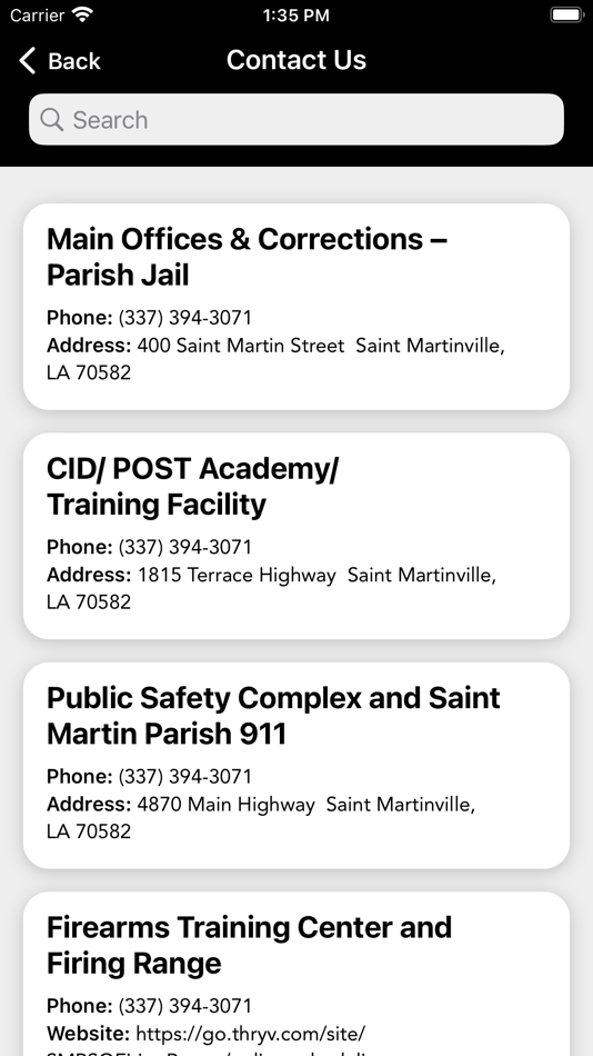 #2. St. Martin Parish Sheriff (LA) (iOS) 由: St. Martin Parish Sheriff