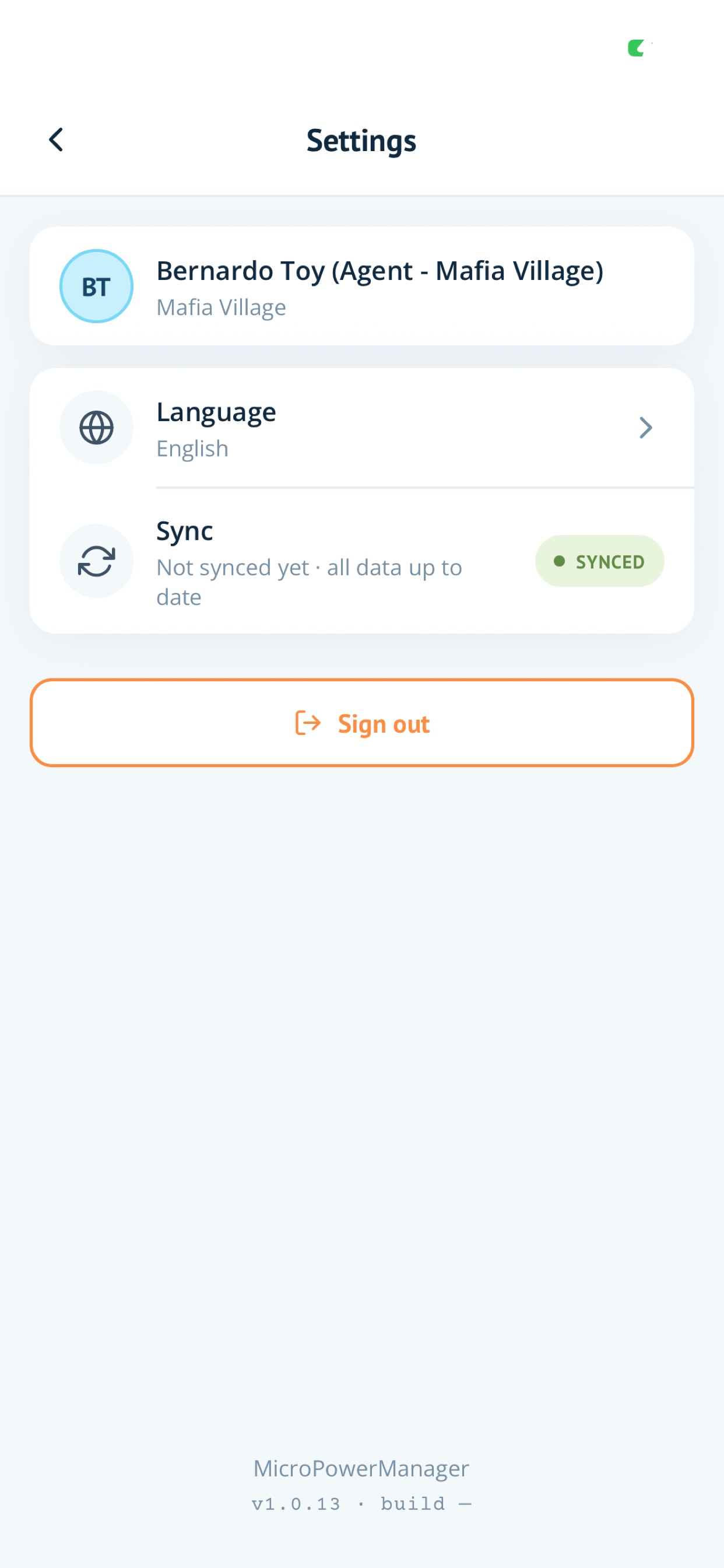 Screenshot 4 of MPM Field App