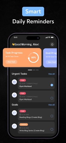 Task & Goal Planner Screenshot 1 of 9