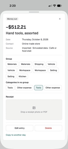 CreamLedger screenshot 3