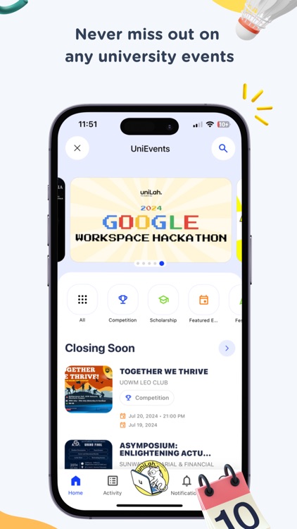 UniLah - Student Lifestyle App