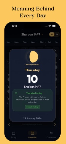 Simple Hijri Calendar Screenshot 3 of 4