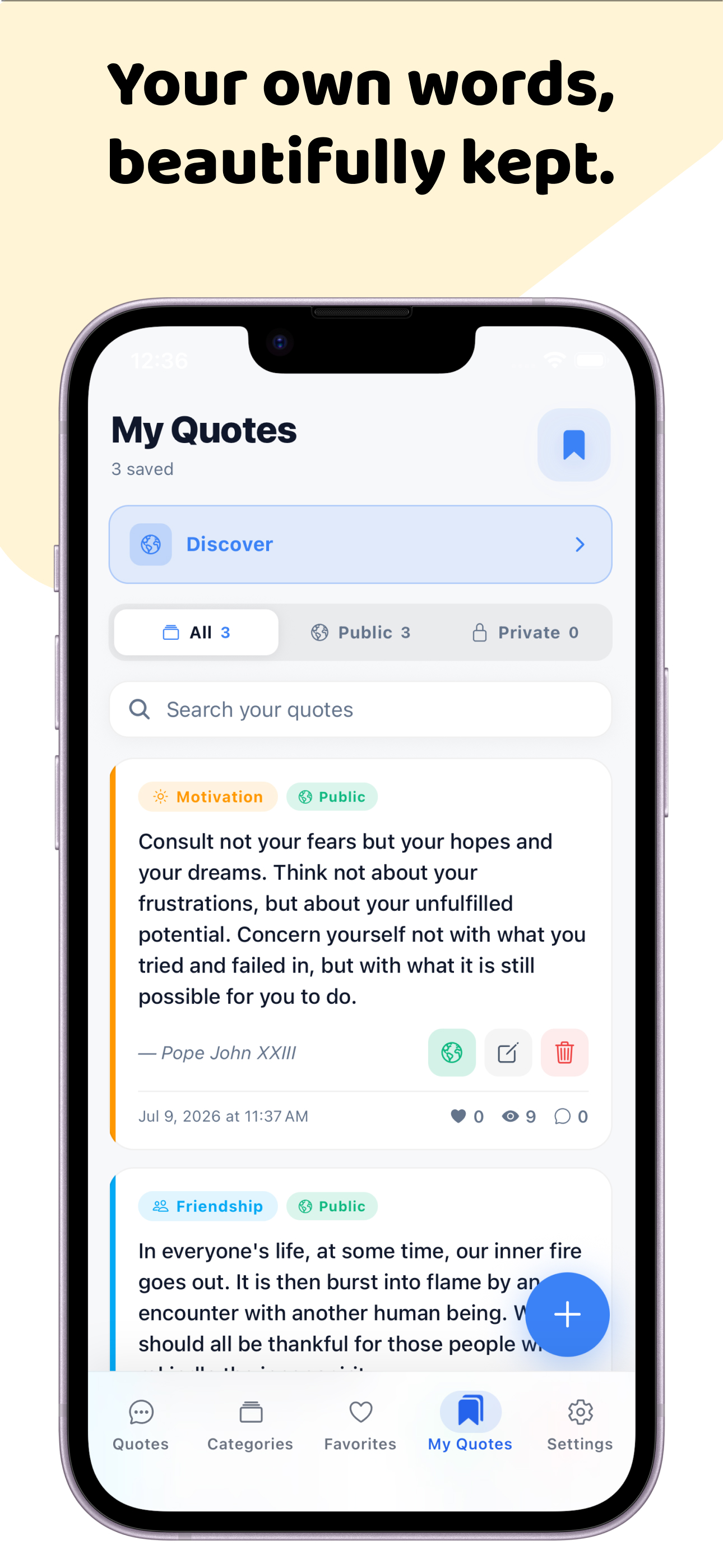 MotivDaily: Motivation Quotes screenshot 9