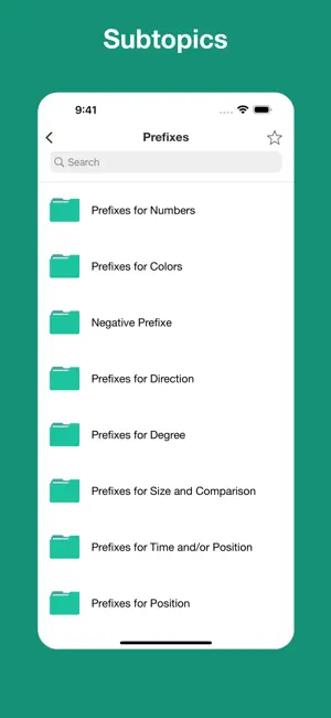 Medical terminology - roots screenshot 3
