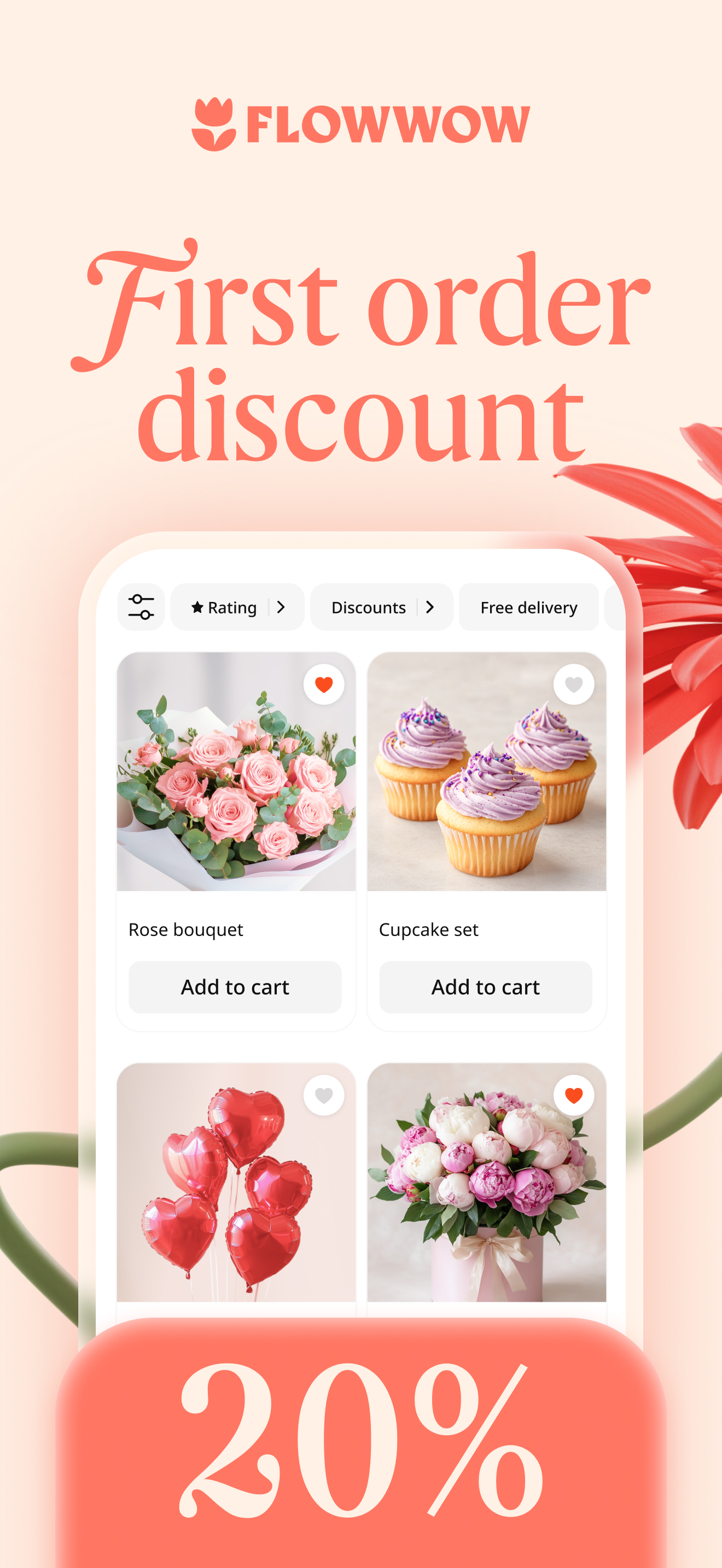 Flowwow: Flowers & Gifts