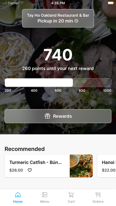 Tay Ho Oakland app screenshot