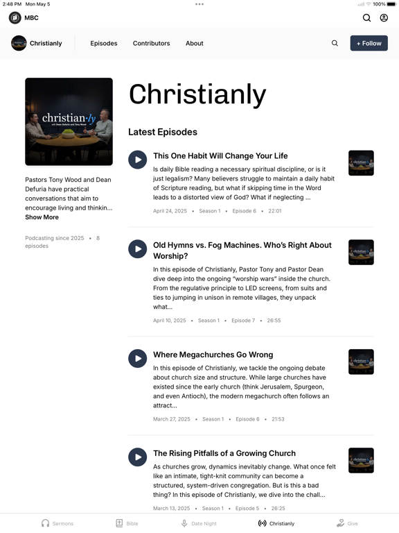 Screenshot #6 pour Mission Bible Church
