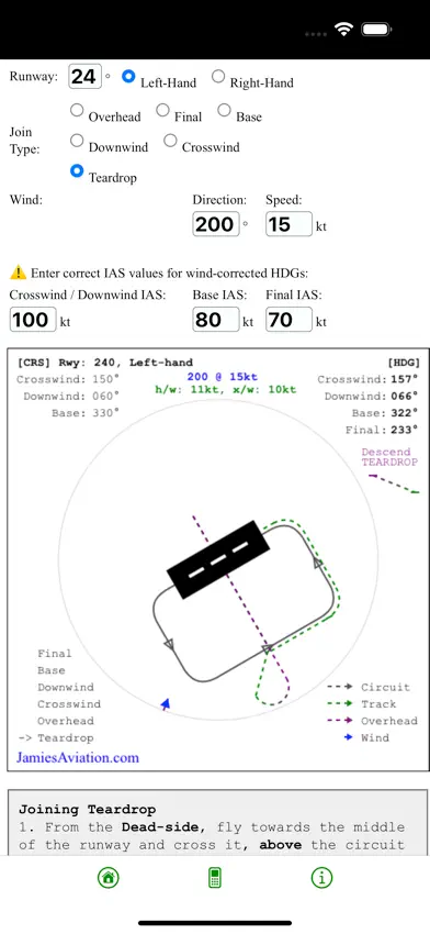 Landing Pattern Computer screenshot 1