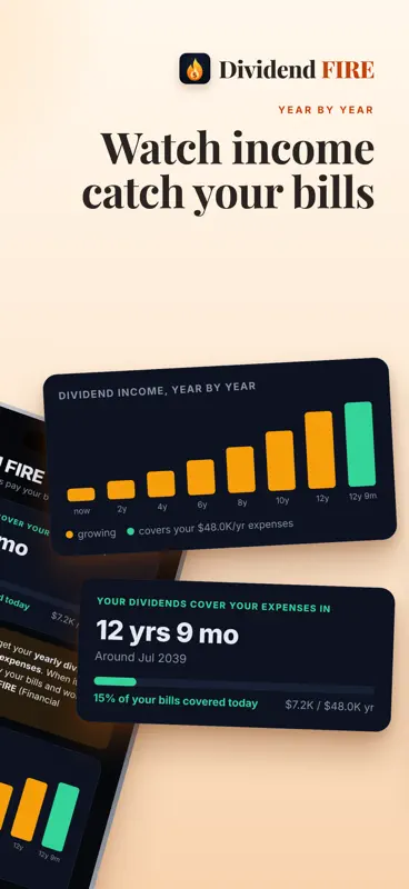 Dividend FIRE: FI Countdown screenshot 2 of 3