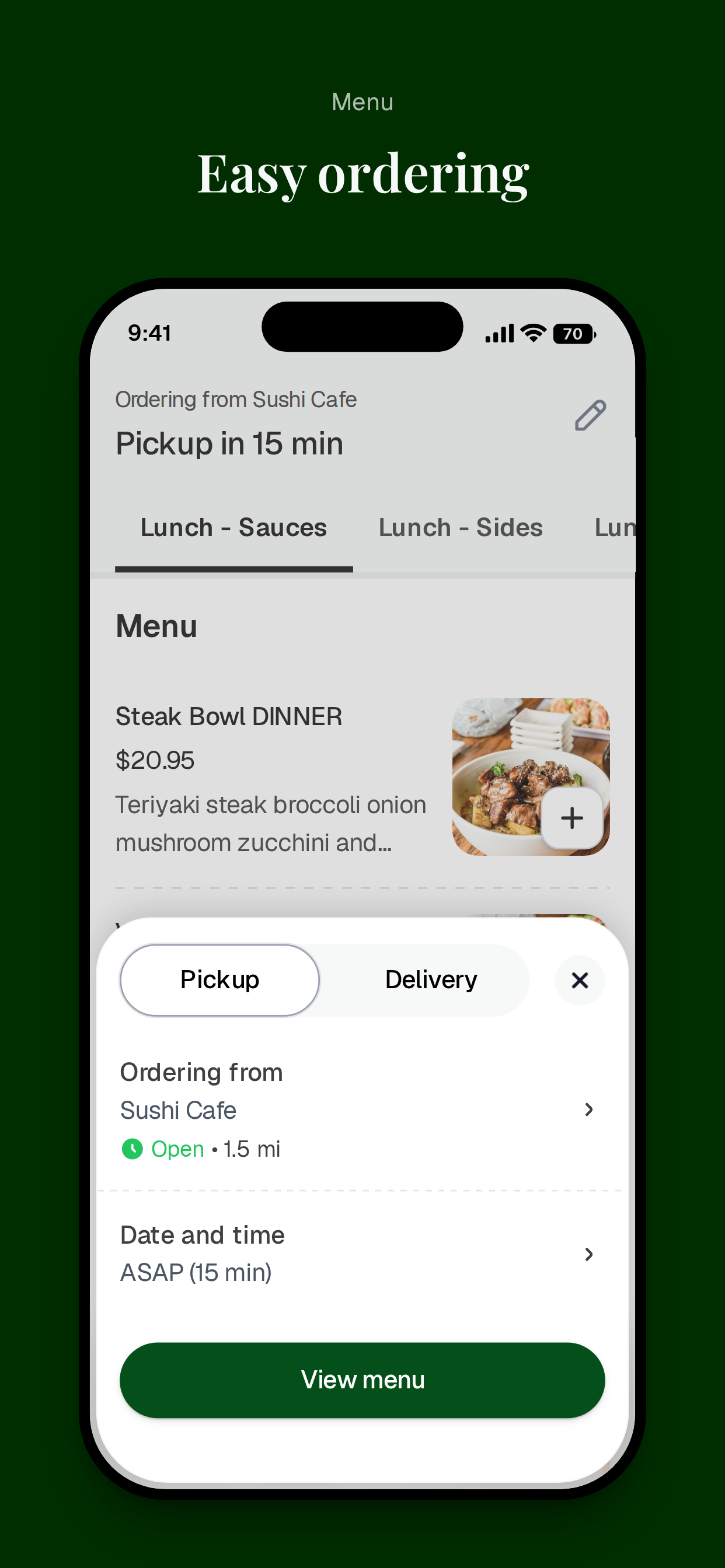 Sushi Cafe To Go screenshot 3