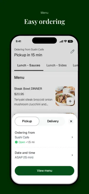 Sushi Cafe To Go screenshot 3
