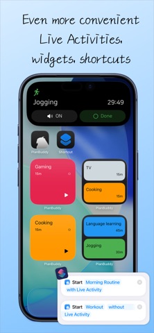 PlanBuddy: Time Logs&Routines iPhone screenshot