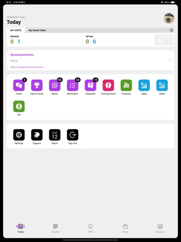 App screenshot