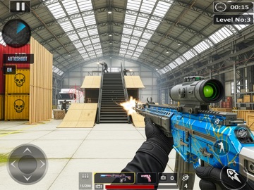 FPS Fire: Battle Royale Games iPad screenshot