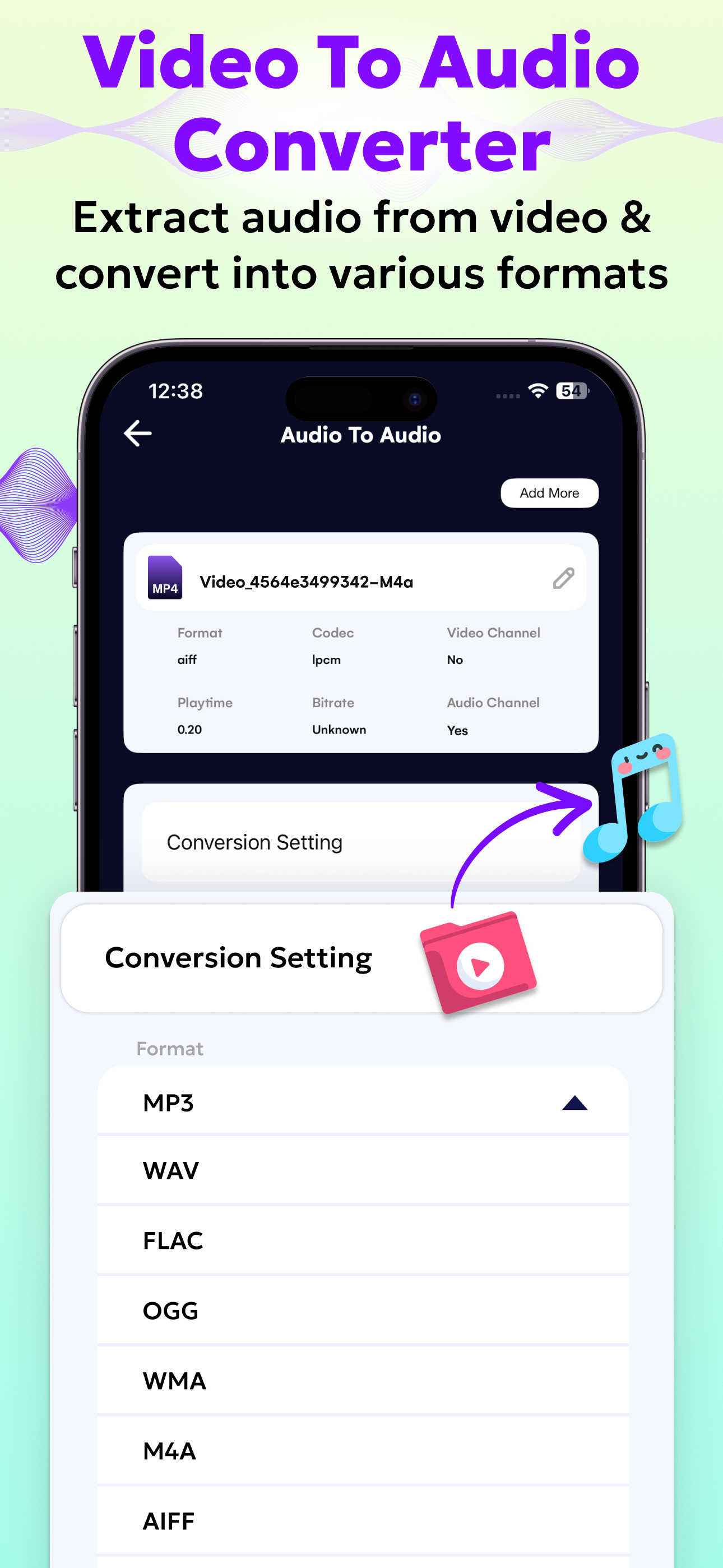 MP3 Converter and Audio Editor screenshot 3