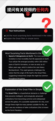 YouTube总结器: FlashTube screenshot