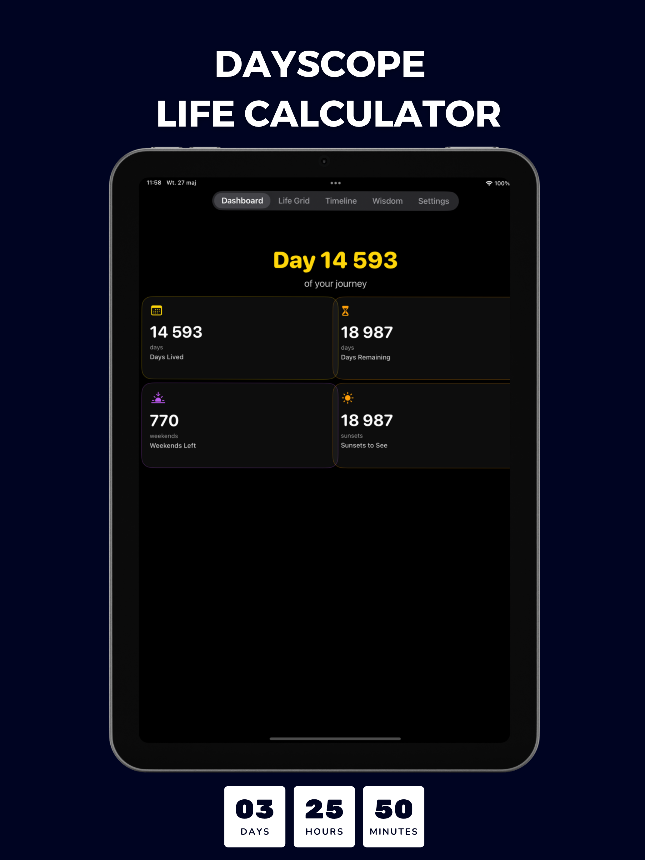 DayScope - Life Calculator screenshot 10