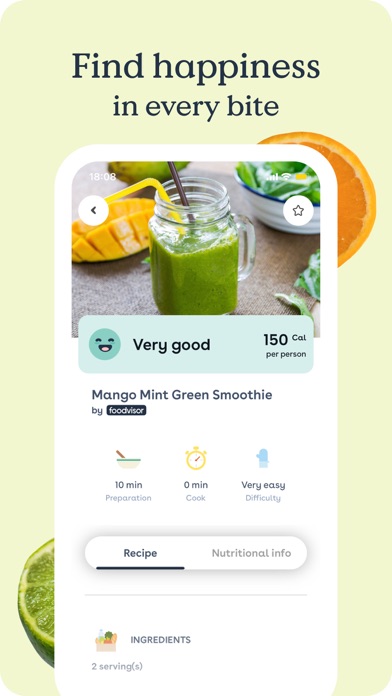 Foodvisor - Nutrition & Diet Screenshot