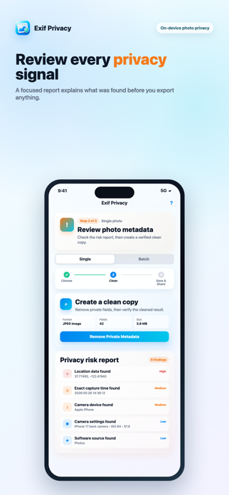 ExifPrivacy Screenshot 5 of 5
