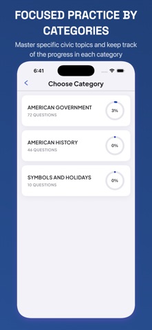 US Citizenship Test : 2026 iPhone screenshot