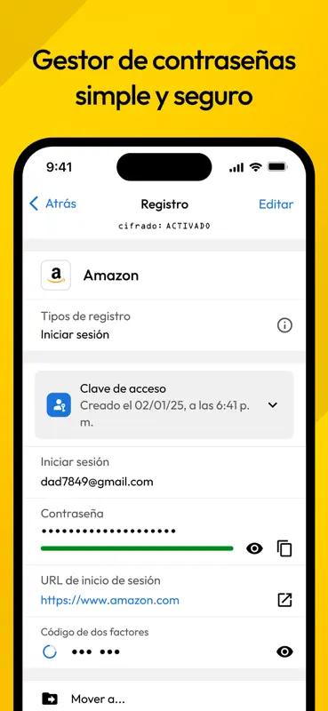 Keeper Gestor de Contraseñas screenshot 5 of 10