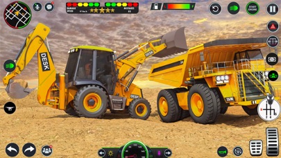 JCB Backhoe Loader Driving Screenshot