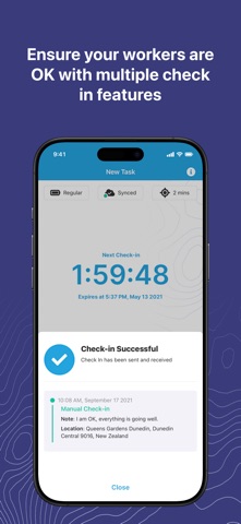GetHomeSafe iPhone screenshot