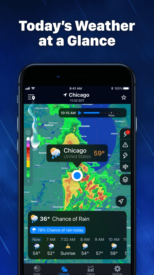 Weather Radar - NOAA + Channel - 5.5.6 - (iOS)