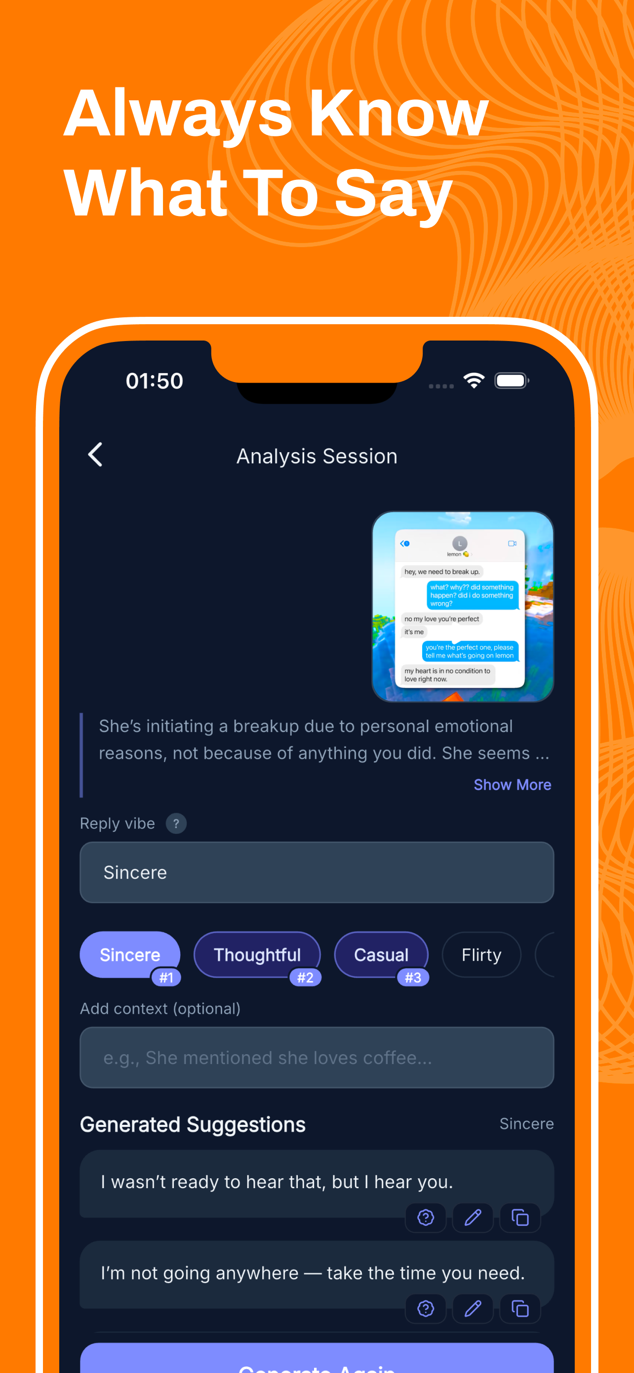 HeyloAI – Dating Chat & Rizz screenshot 3