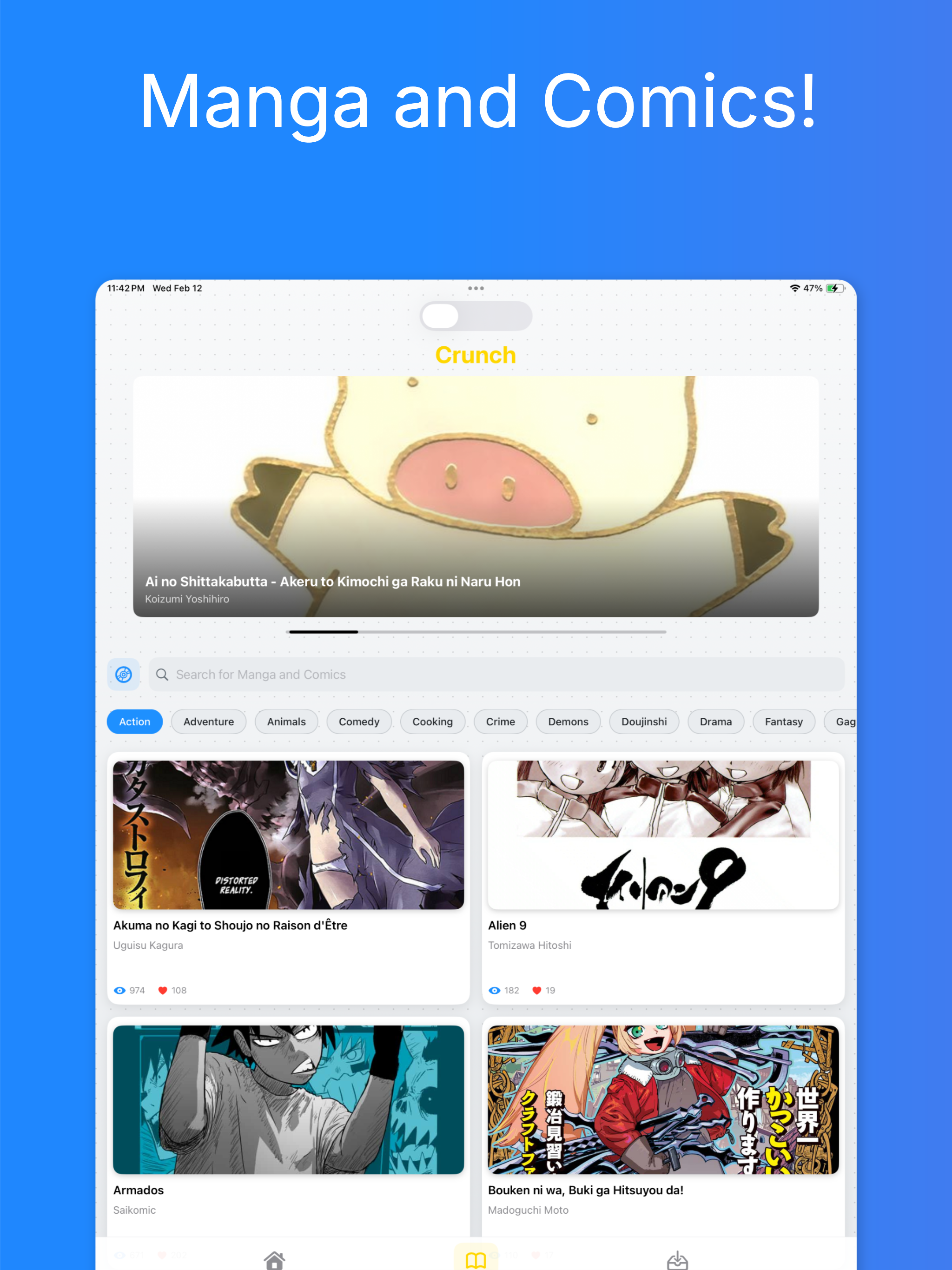 Crunch - Manga and Comics screenshot 5