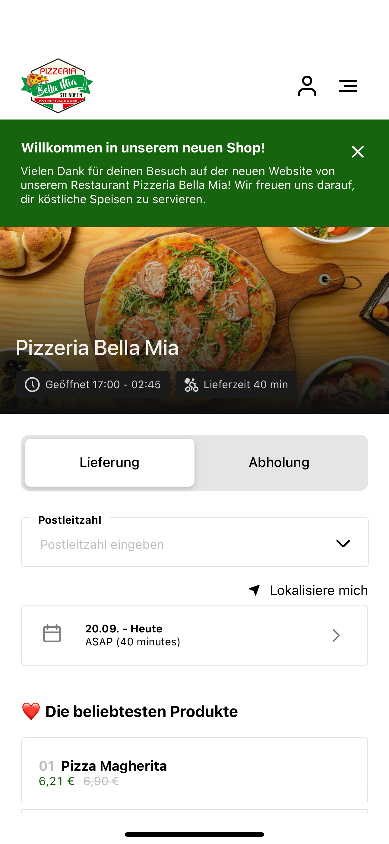 Pizzeria Bella Mia