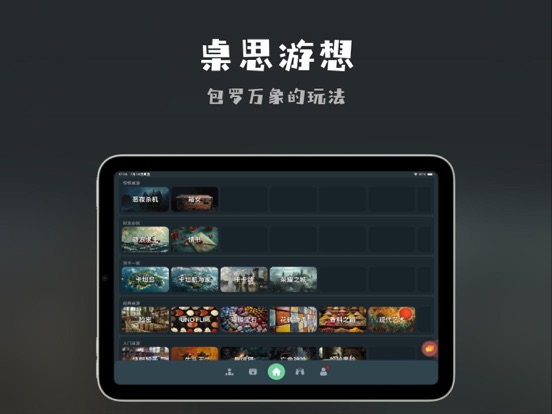 桌思游想 iPad screenshot 1 - Social Networking app