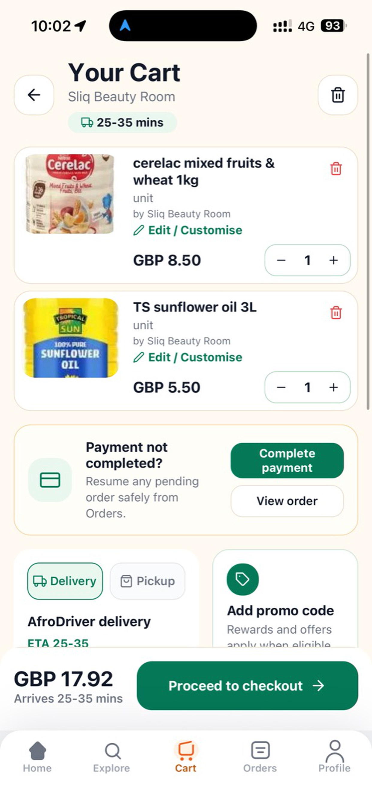 FindAfro screenshot 2