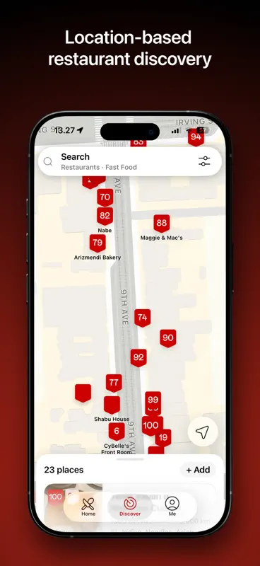 Vota - Restaurant Finder screenshot 4 of 8