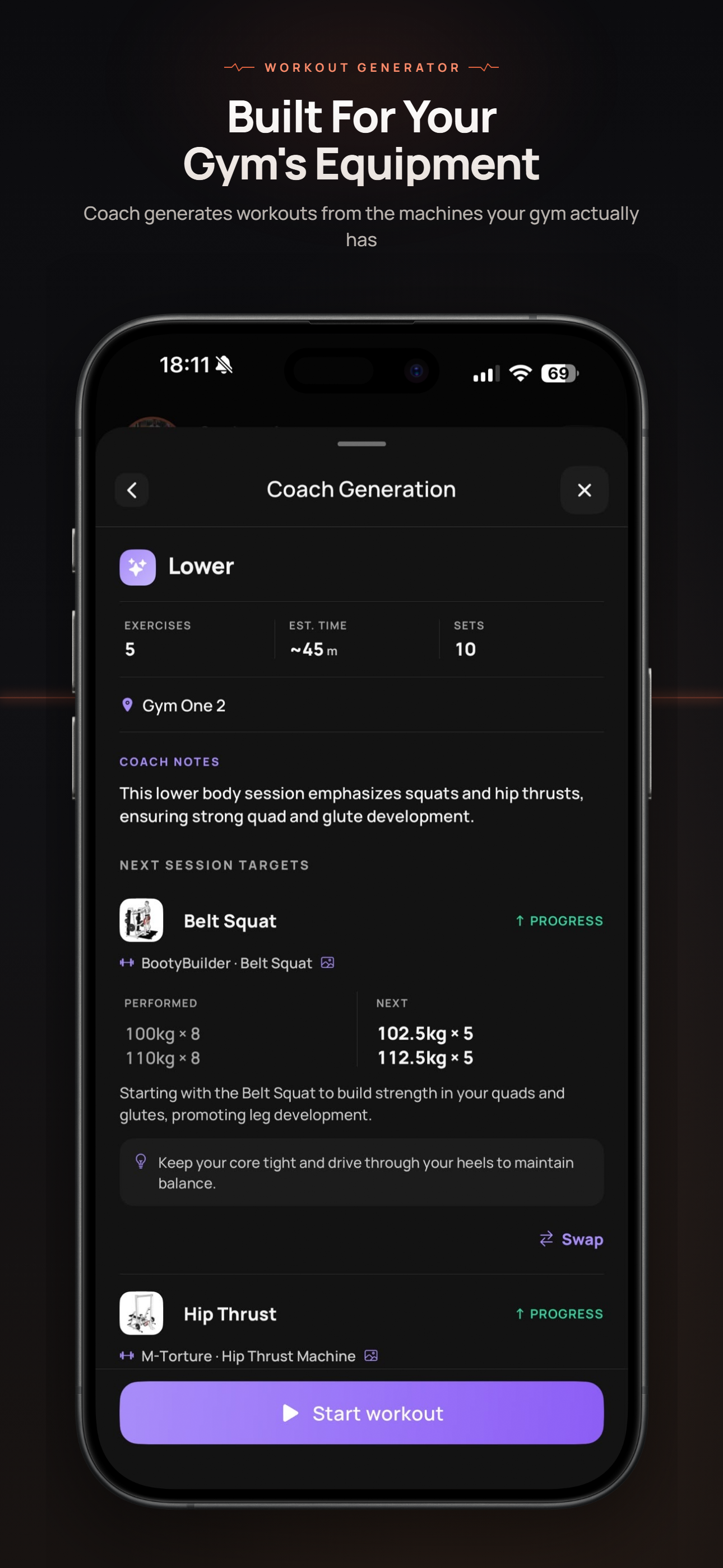 GymBeat - AI Workout Tracker screenshot 4