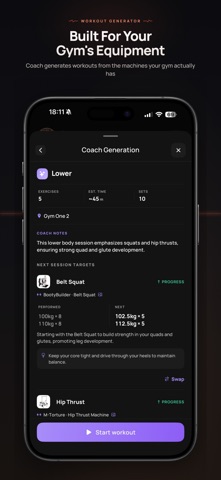 GymBeat - AI Workout Tracker screenshot