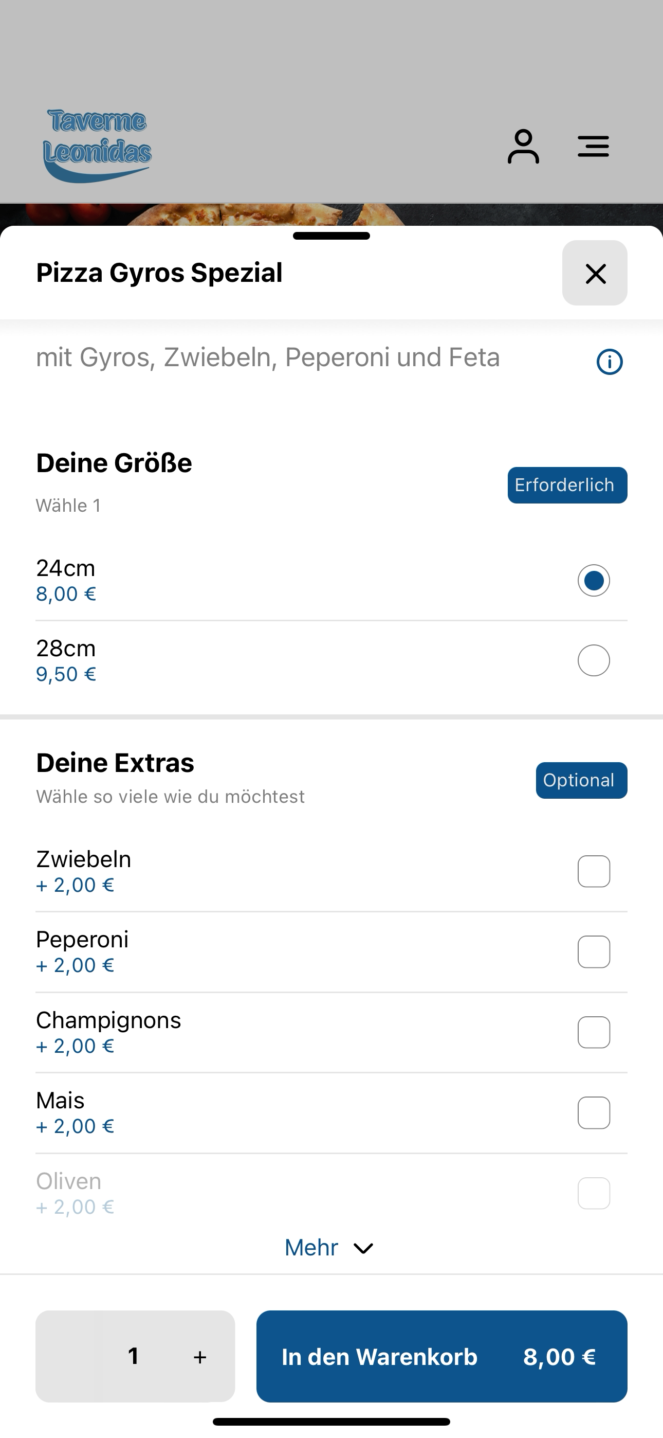 Taverne Leonidas