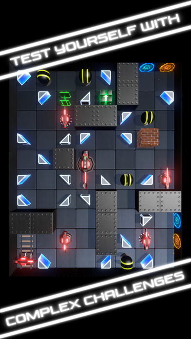 Laser Puzzle-Lasers & Mirrors Screenshot