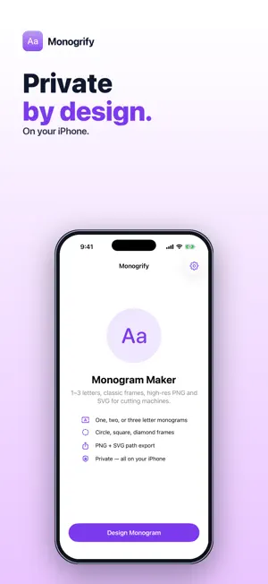 Monogrify: Monogram Maker screenshot 3