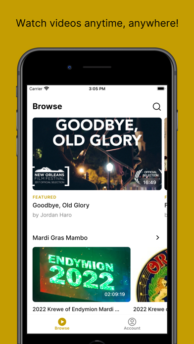 Screenshot #1 pour Louisiana Film Channel