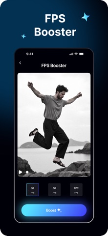 TOP AI: Video Enhancer Photo iPhone screenshot