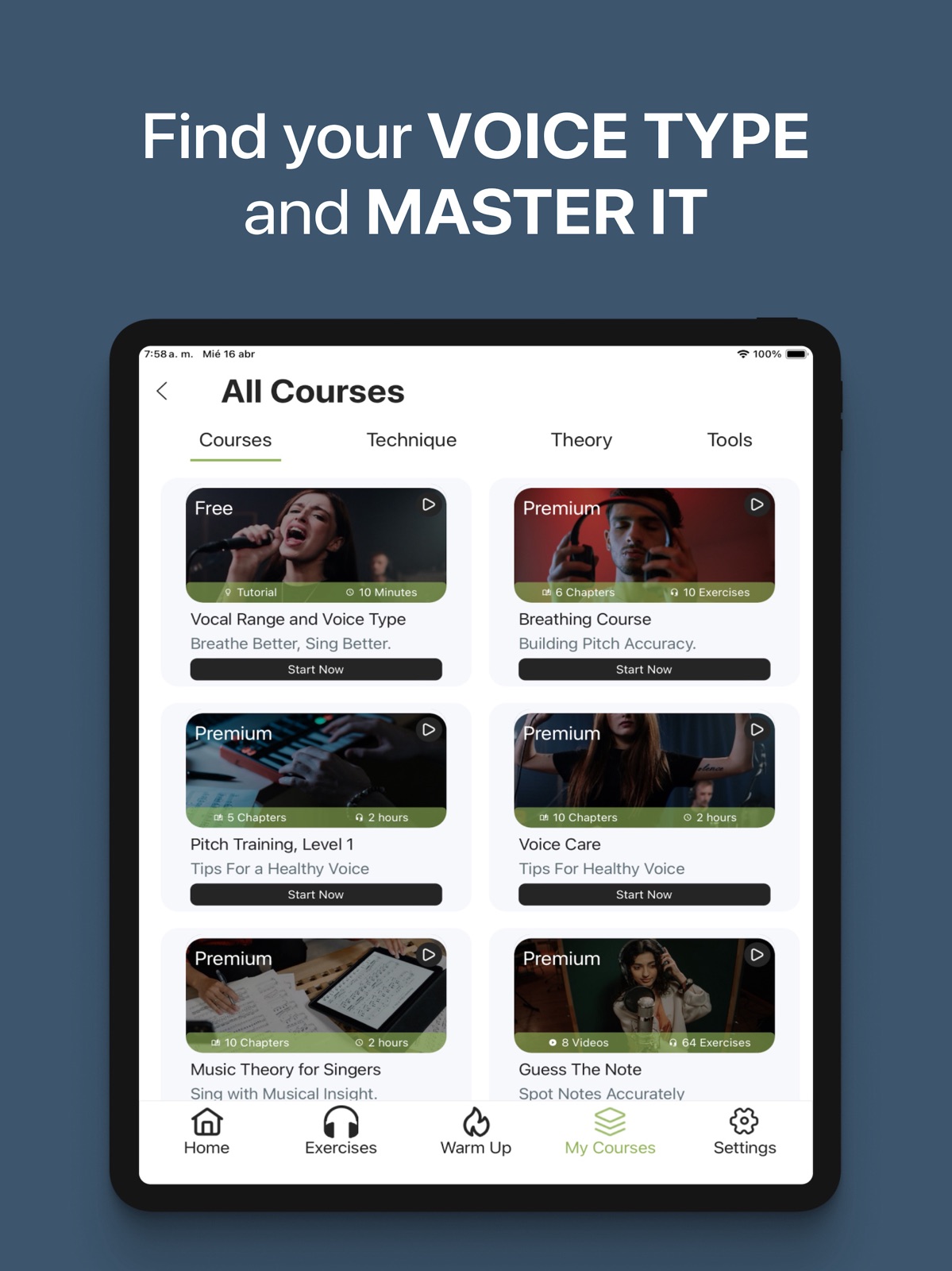 Singing Lessons: Learn to Sing ipad screenshot 4