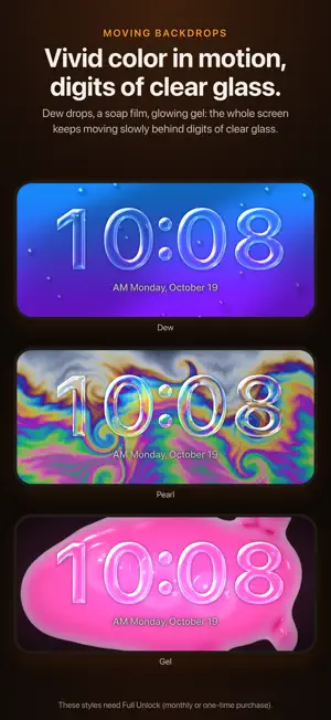 Lumi Clock: Flip Desk Clock screenshot 2