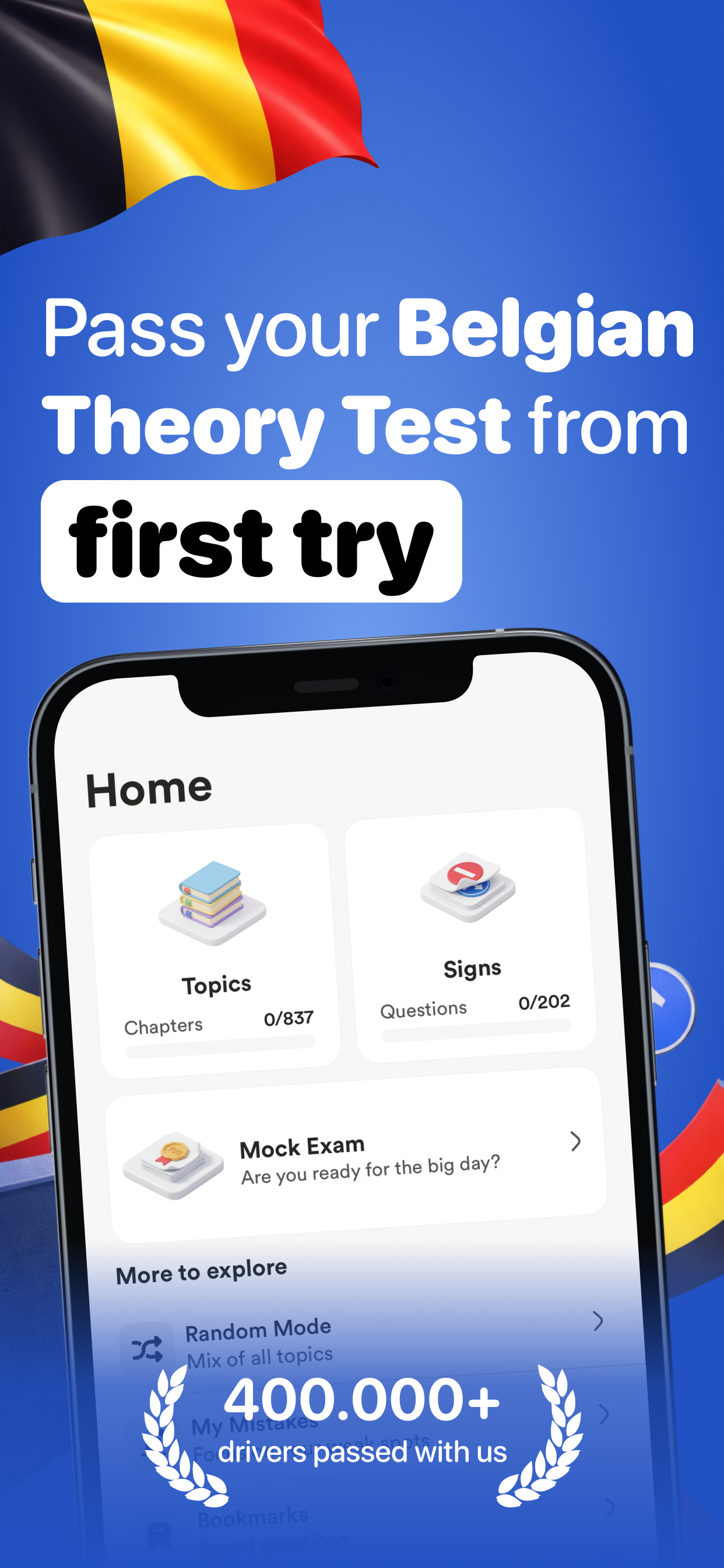 Belgium Driving Test - CodeBE