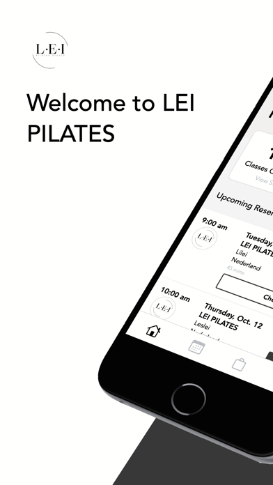 LEI PILATES iPhone screenshot 1 - Health & Fitness app