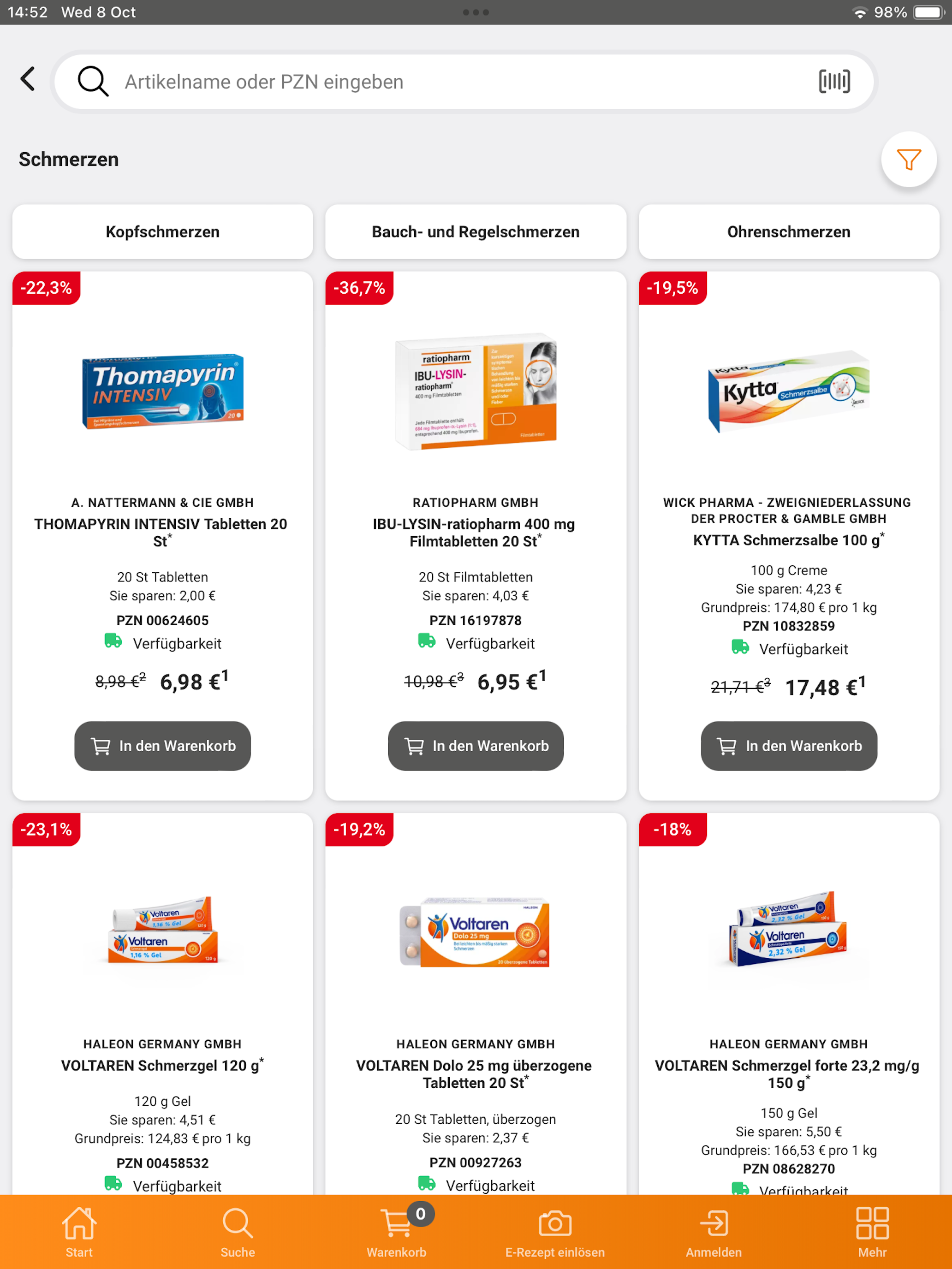 Gondermann Apotheken E-Rezept screenshot 9