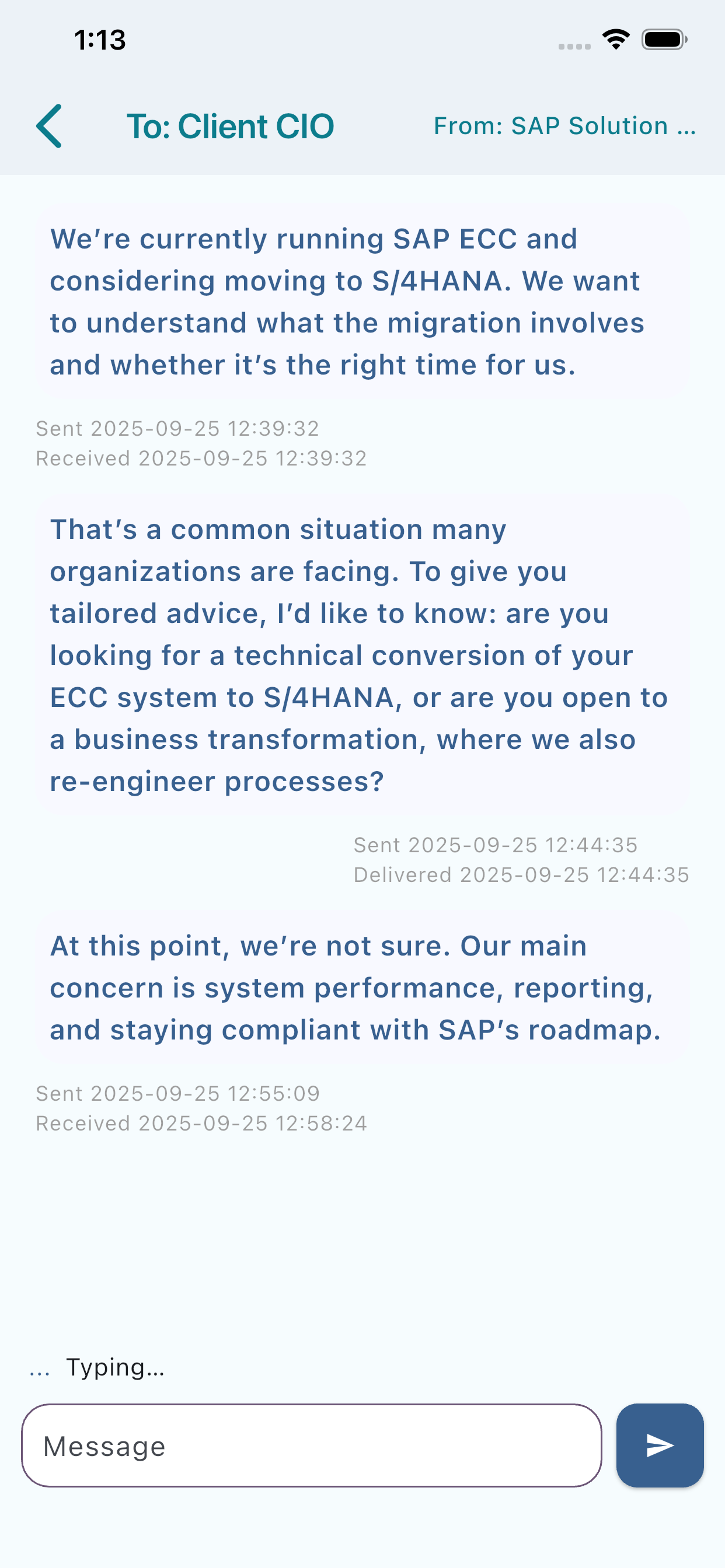 SAP Consulting Services Canada
